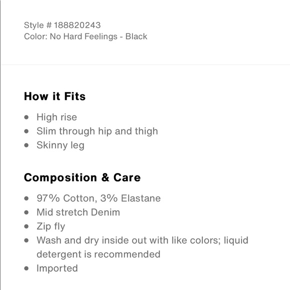 Levi’s 721 high rise skinny jeans - Picture 4 of 5